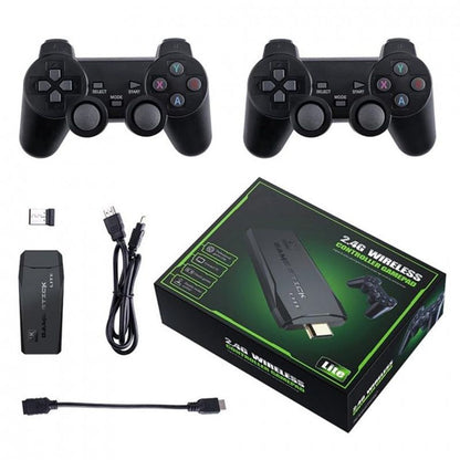 CONSOLA RETRO GAME STICK 4K | 20.000 JUEGOS + 2 MANDOS INALÁMBRICOS