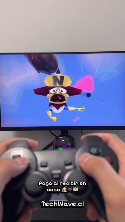 CONSOLA RETRO GAME STICK 4K | 20.000 JUEGOS + 2 MANDOS INALÁMBRICOS